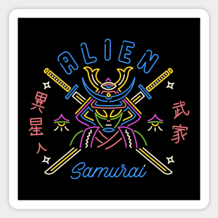 Samurai Alien Magnet